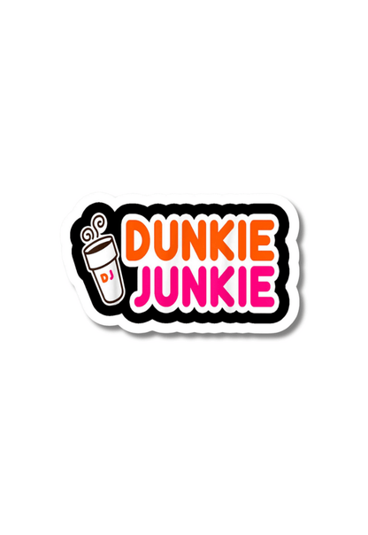 Dunkie Junkie Coffee Sticker