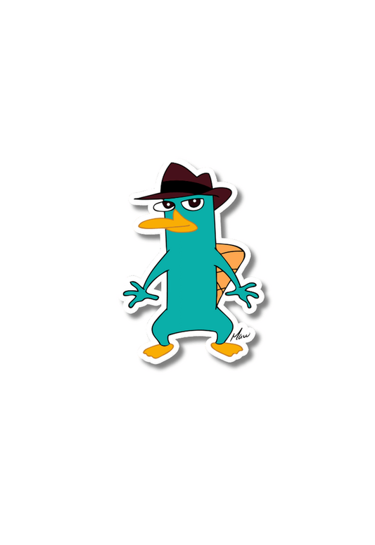 Perry the Platypus Sticker