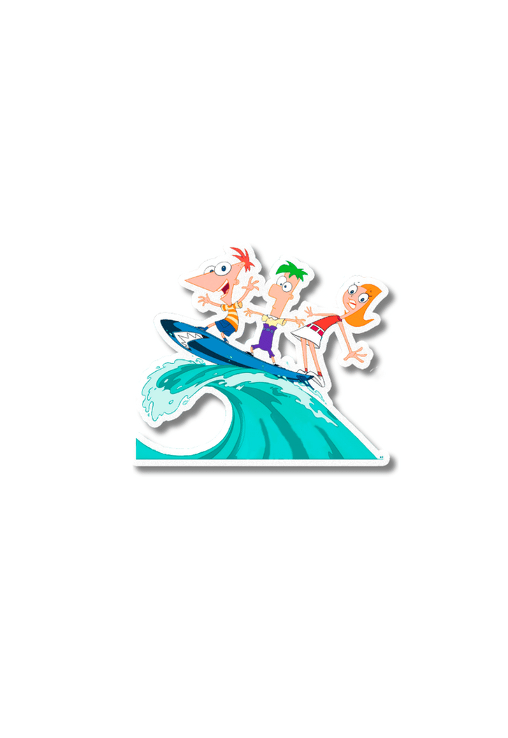 P and ferb Sticker