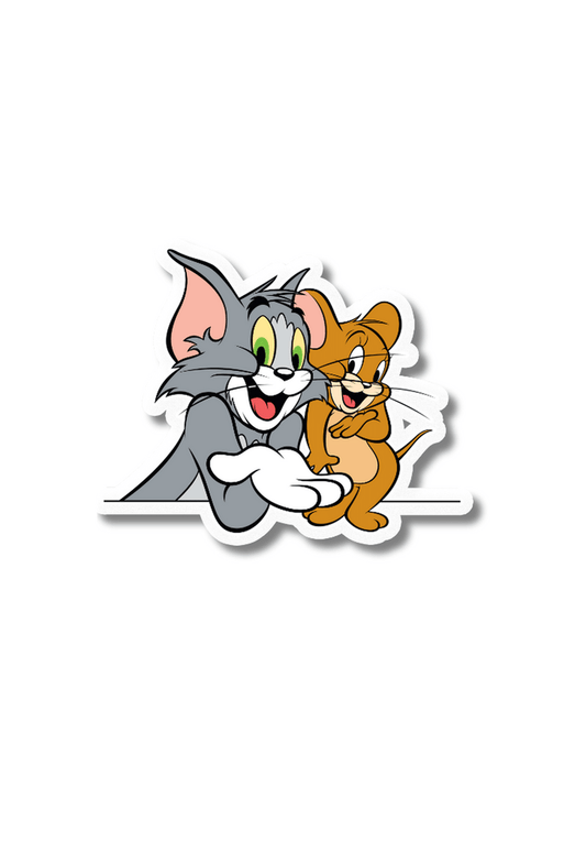 Tom and Jerry The Happy Face Sticker