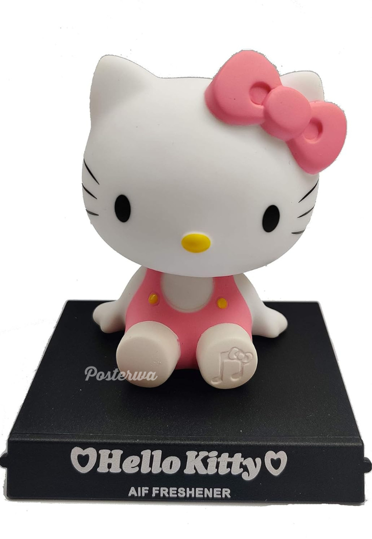 Kitty Bobble Head with Mobile Holder