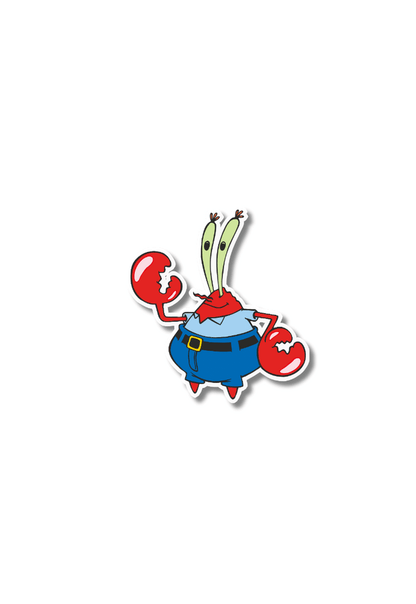 Mr. Krabs Sticker