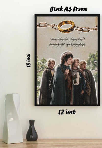 One Ring for them All- Lord of the Rings Poster