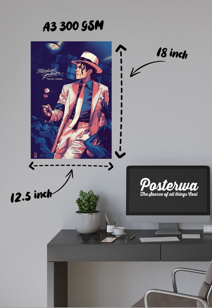 Michael Jackson Smooth Criminal Poster