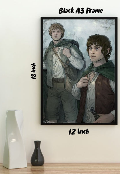 Sam and Frodo Poster