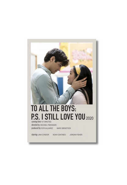 TO ALL THE BOYS: P.S. I STILL LOVE YOU Movie Card Sticker