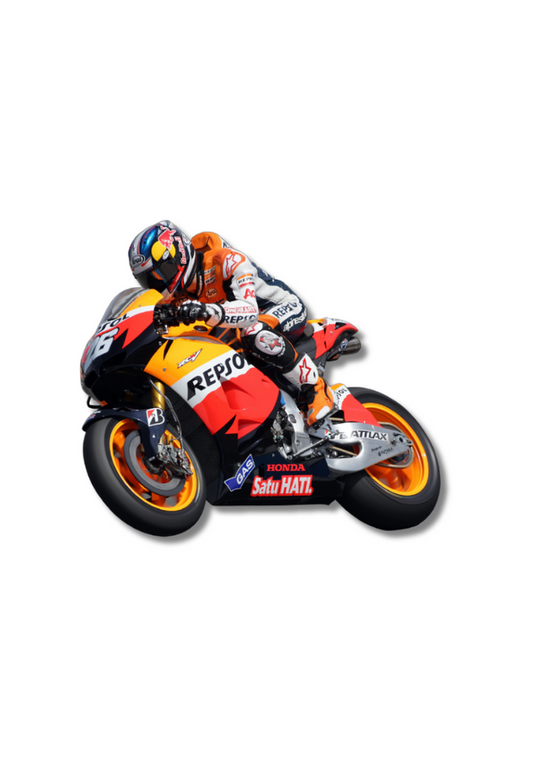 Dani Pedrosa MotoGP Sticker