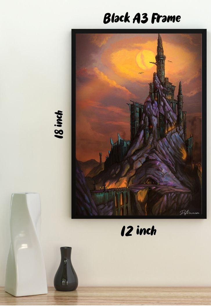 Minas Morgul Mordor Poster