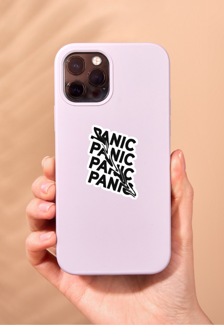 Panic Sticker