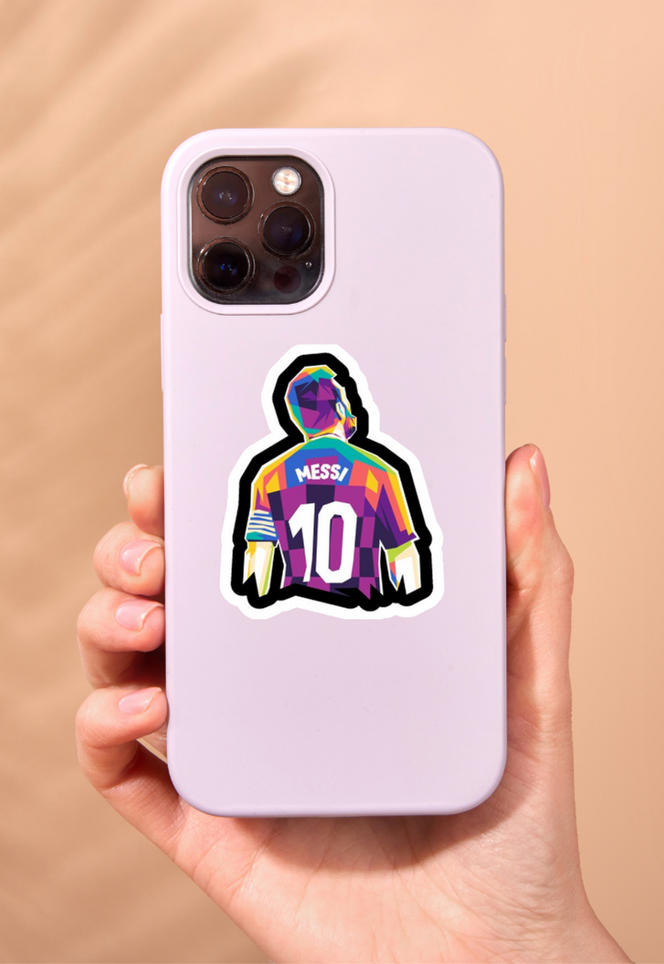 Lionel Messi Artistic Sticker