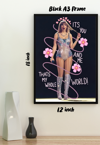 TAYLOR SWIFT The Eras Tour Poster