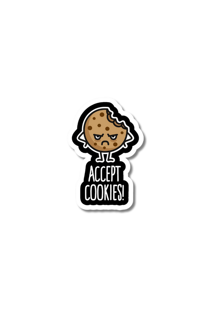 Accept Cookies! Sticker