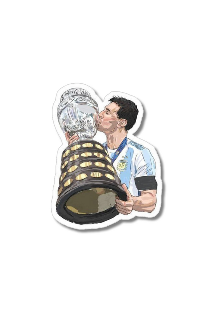 Messi Copa America Champion Sticker