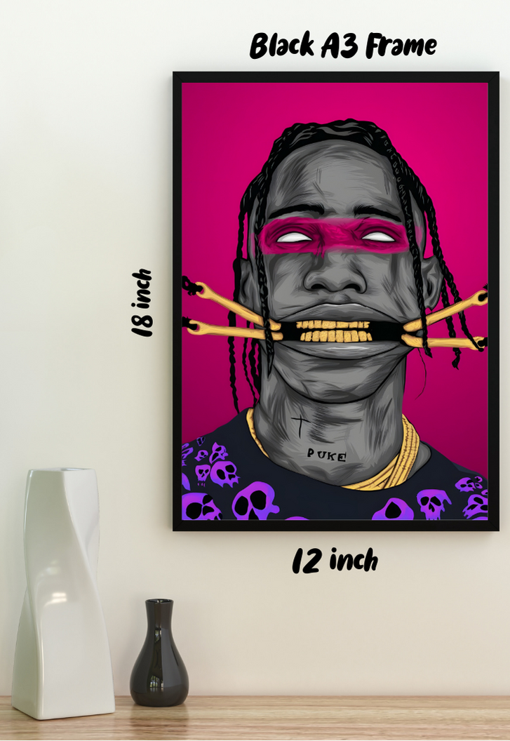 Travis Scott Astroworld Poster