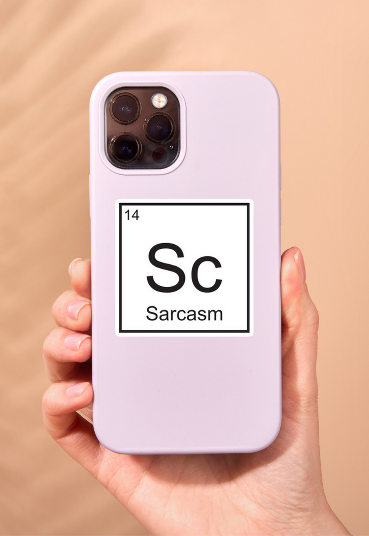 Sarcasm Sticker