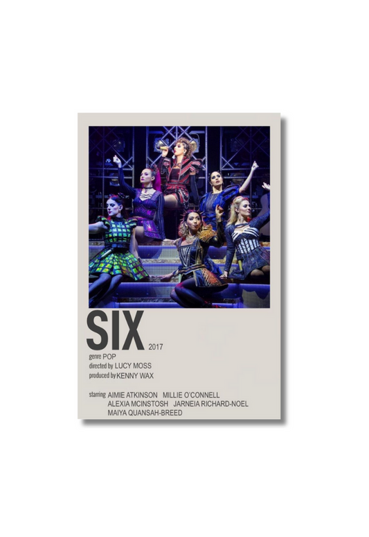 SIX Movie Card Sticker