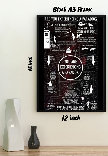 Paradox Quote Poster