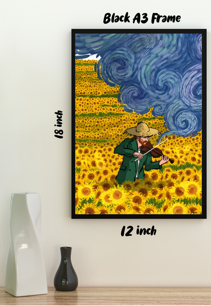 The Violinist Van Gogh Poster