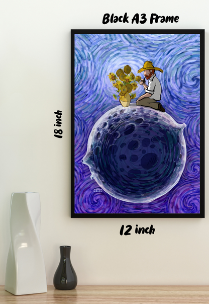 Starry Universe Van Gogh Poster