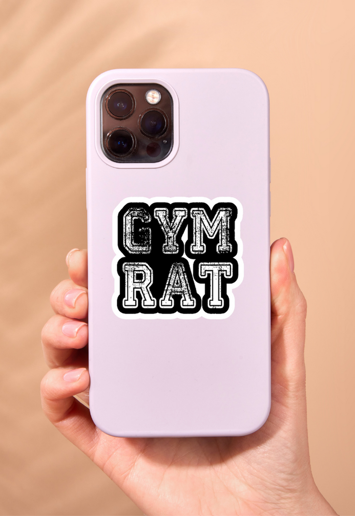 Gym Rat Gym Sticker