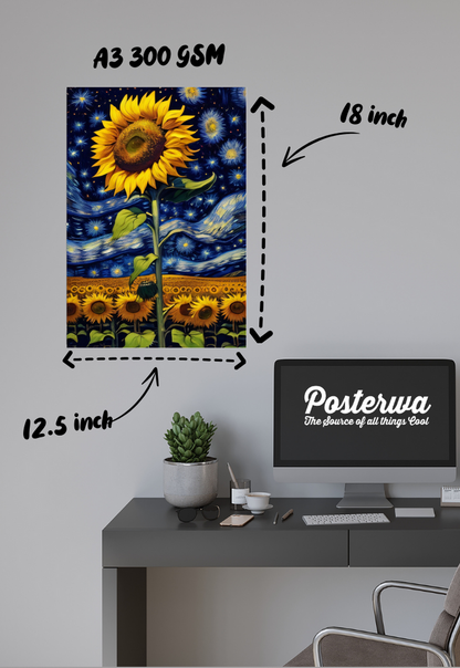 Sunflower Van Gogh Poster