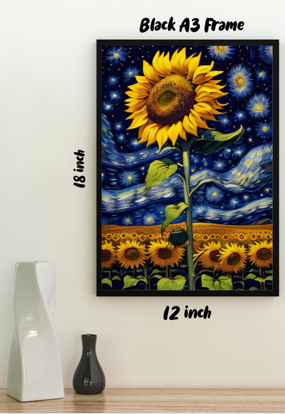 Sunflower Van Gogh Poster