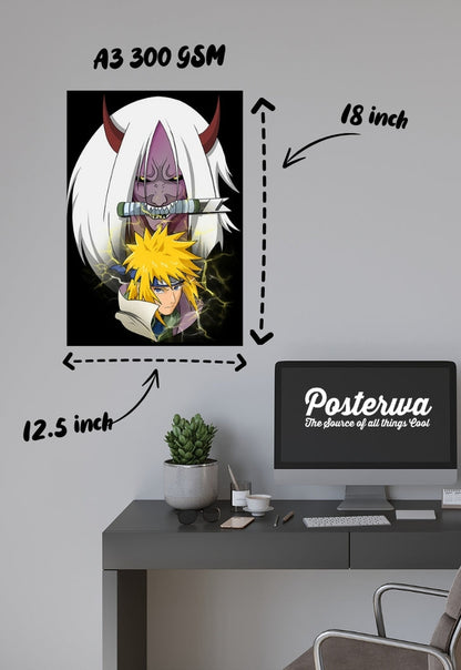 Minato Namikaze Poster