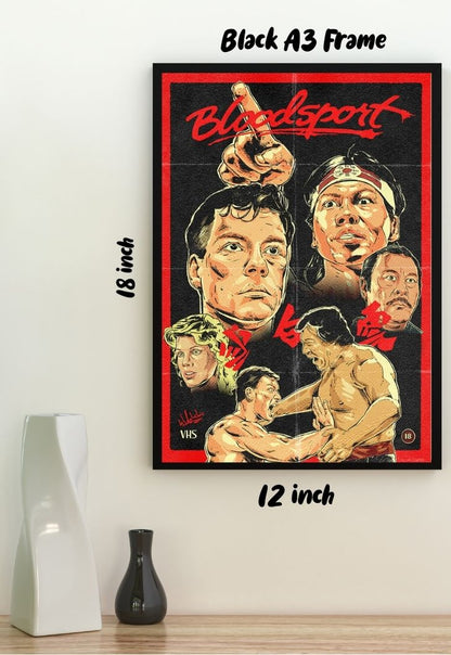 Bloodsport Cover Poster