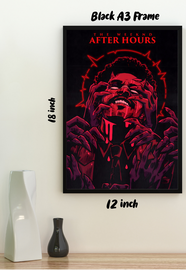 The Weeknd After Hours Poster