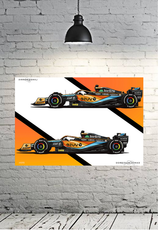 McLaren MCL36 Poster