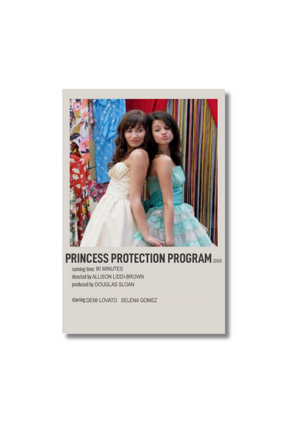 PRINCESS PROTECTION PROGRAM Movie Card Sticker