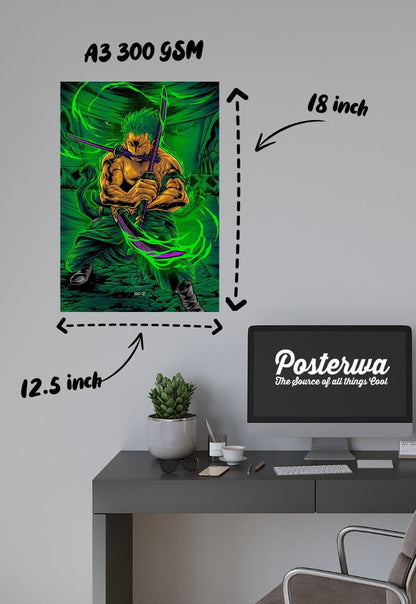 Roronoa Zoro Poster