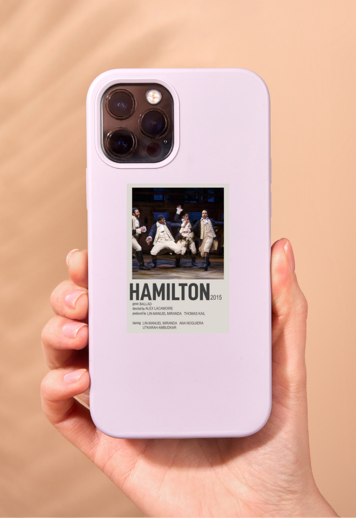 Hamilton Movie Card Sticker