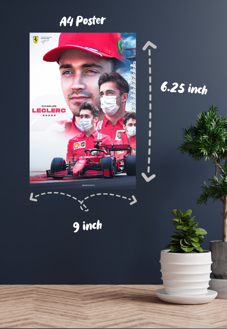 Charles Leclerc Poster