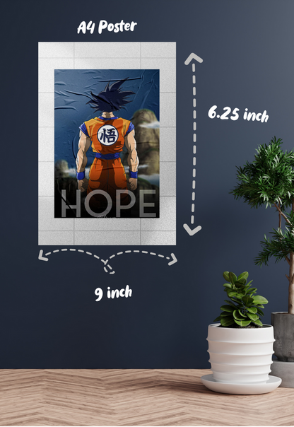 Goku Hope Poster