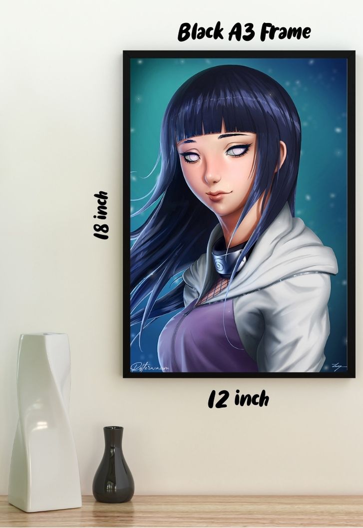 Hinata Hyuga Art Poster