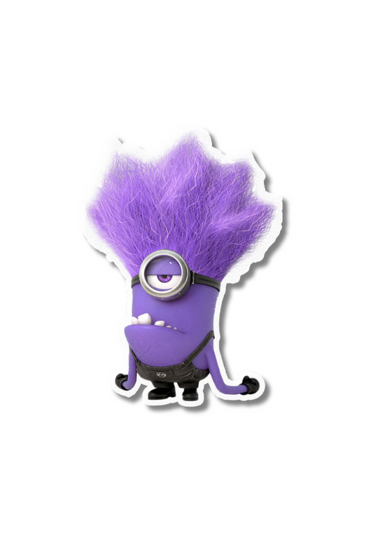 Evil Minion Sticker