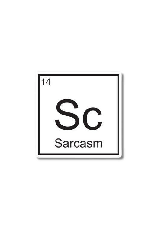 Sarcasm Sticker