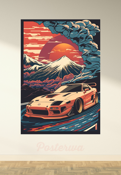 JDM Car Art Poster