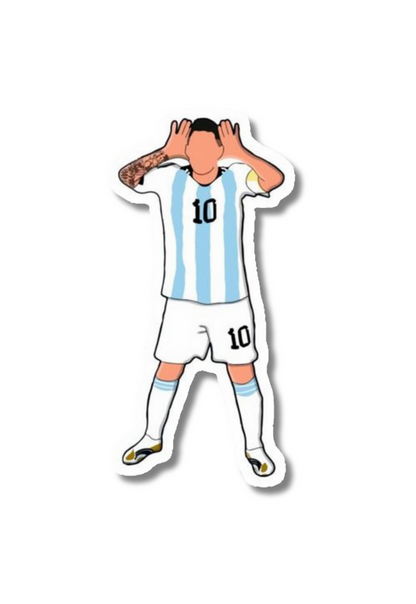 Lionel Messi Celebration Sticker