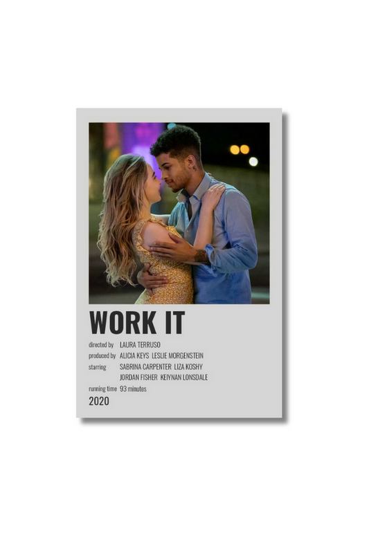 WORK IT Movie Card Sticker