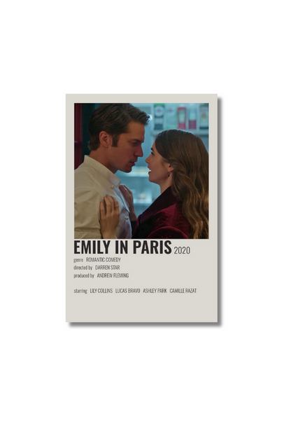 EMILY IN PARIS Movie Card Sticker