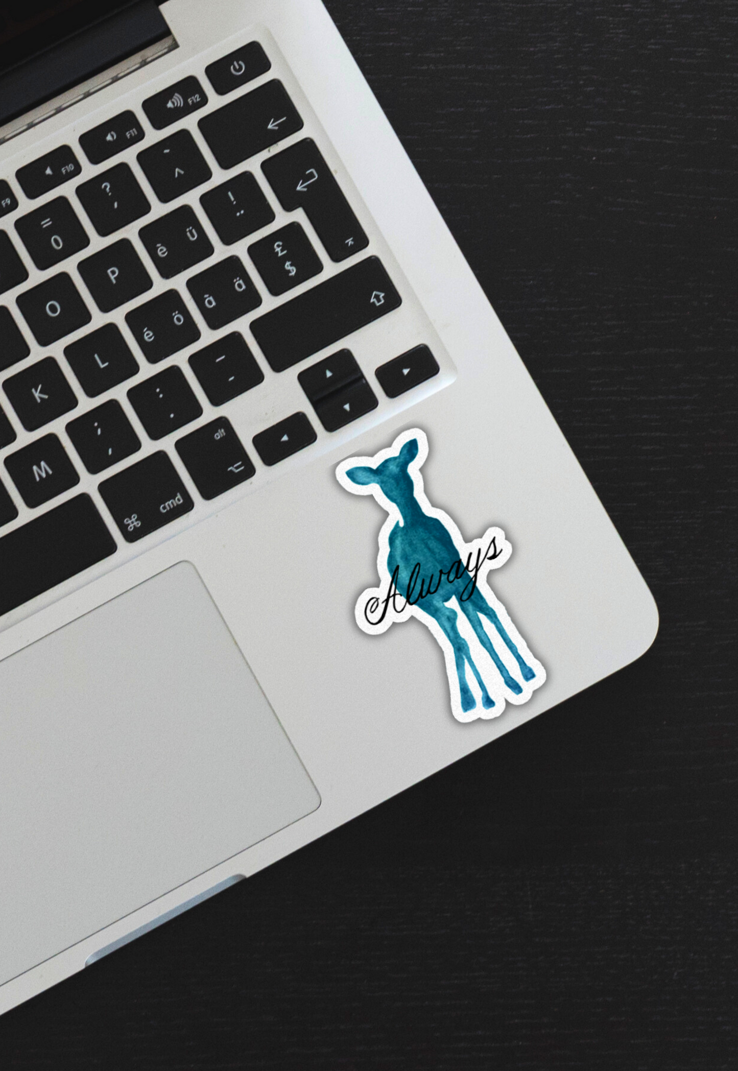 Baby Deer Silhoutte Sticker