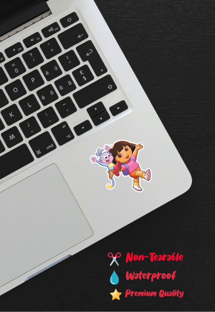 Dora And Boots Stciker Sticker