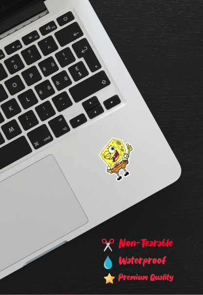 Spongebob Squarepants Thumbs Up Sticker