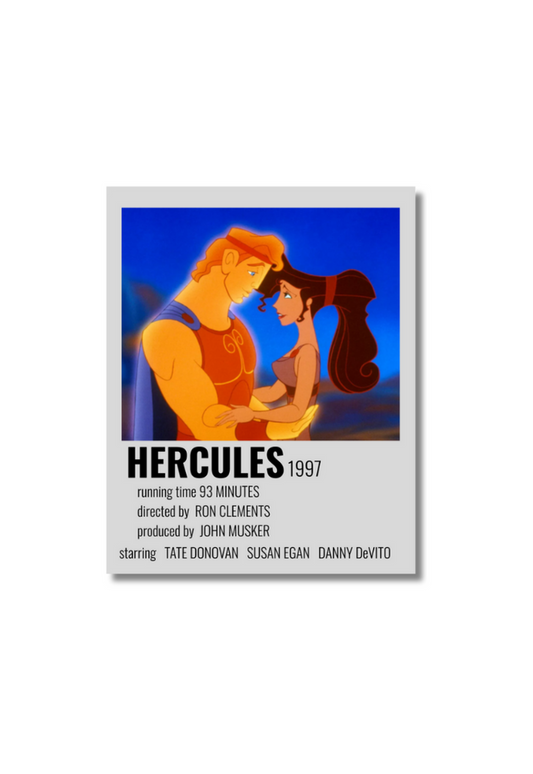 HERCULES Movie Card Sticker