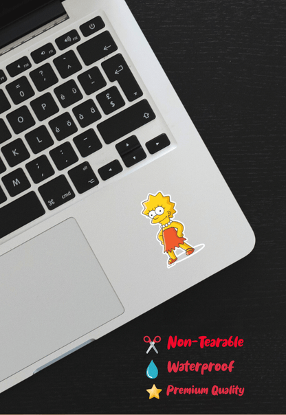 Lisa Simpson Sticker