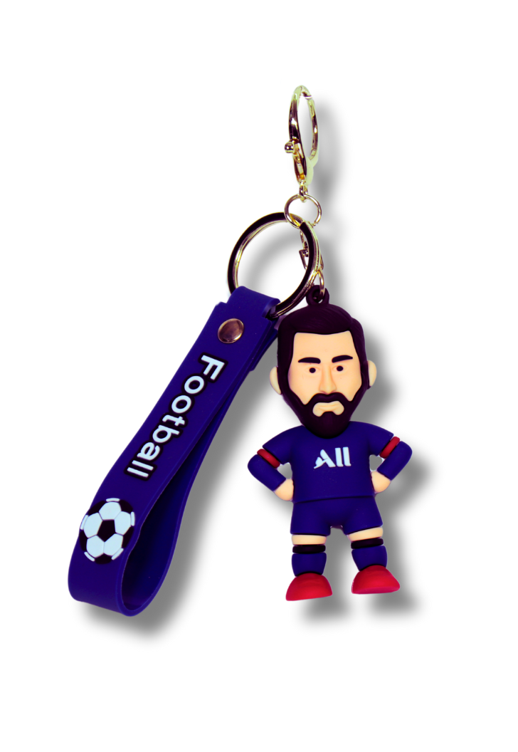 Lionel Messi Silicone Keychain