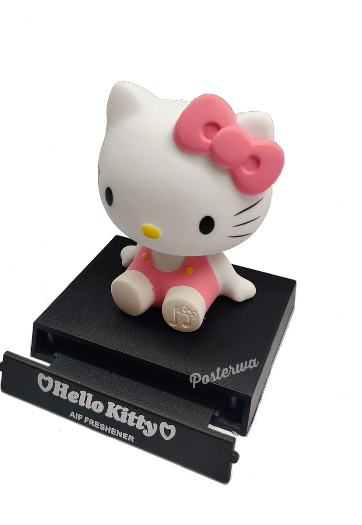 Kitty Bobble Head with Mobile Holder