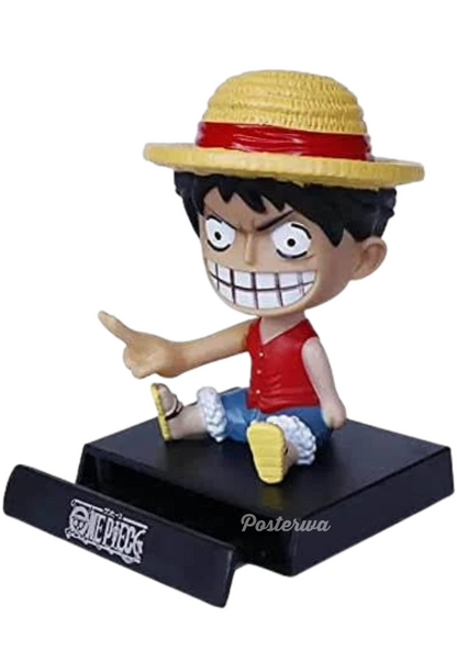 Monkey D. Luffy Bobble Head with Mobile Holder